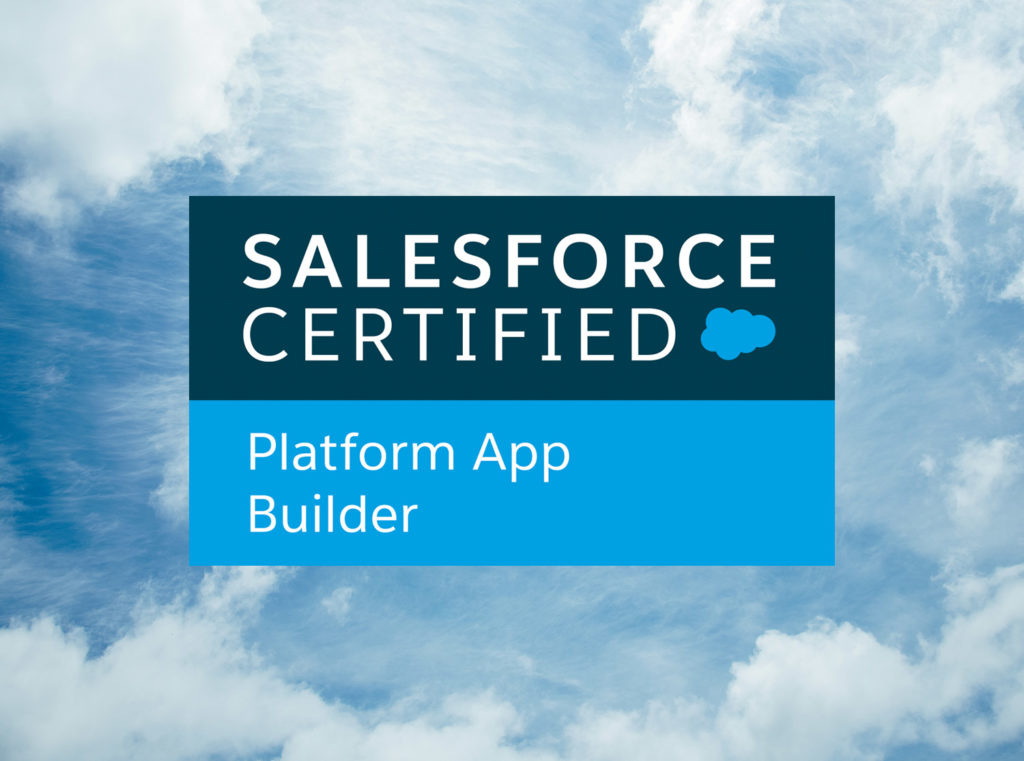 salesforce platform app builder certification logo