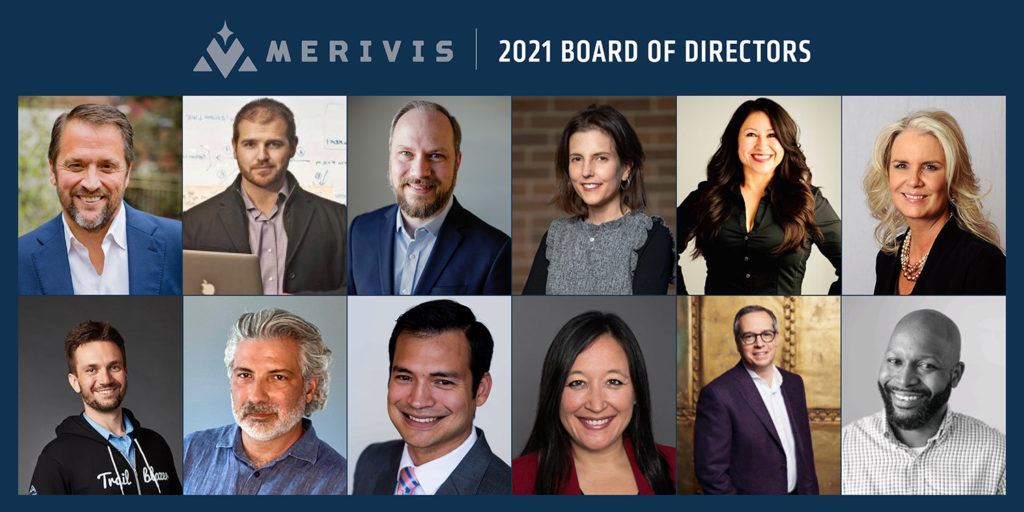 headshots of the merivis board of directors