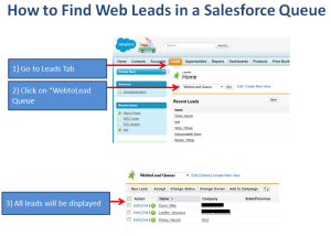 Salesforce Web to Lead Best Practices